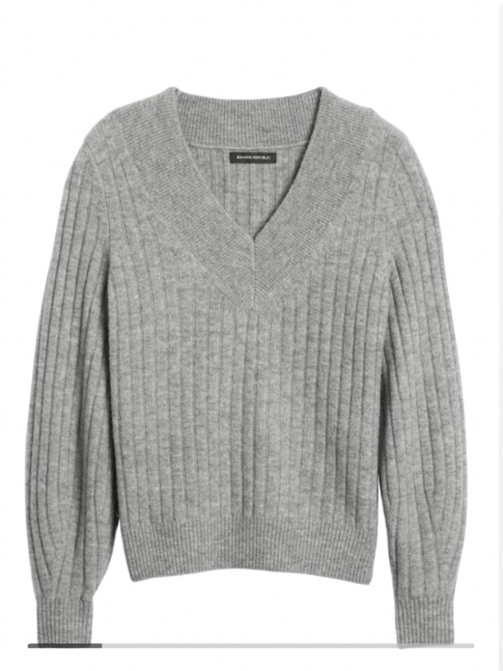NWT Banana Republic Wool Aire Ribbed Sweater-XXS